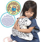 TigerHart Sinovia The Snow Leopard - Squeeze Me! - 17 Inch Stuffed Animal Plush