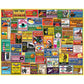 White Mountain 1000 Piece Jigsaw Puzzle Funny States Collage, State Trivia