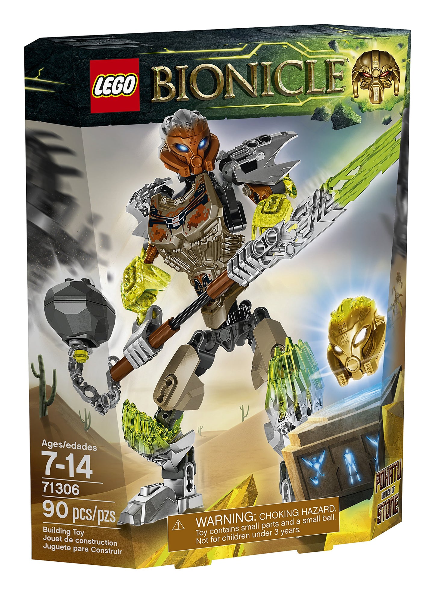 LEGO Bionicle Pohatu Uniter of Stone Building Kit (90 Piece)