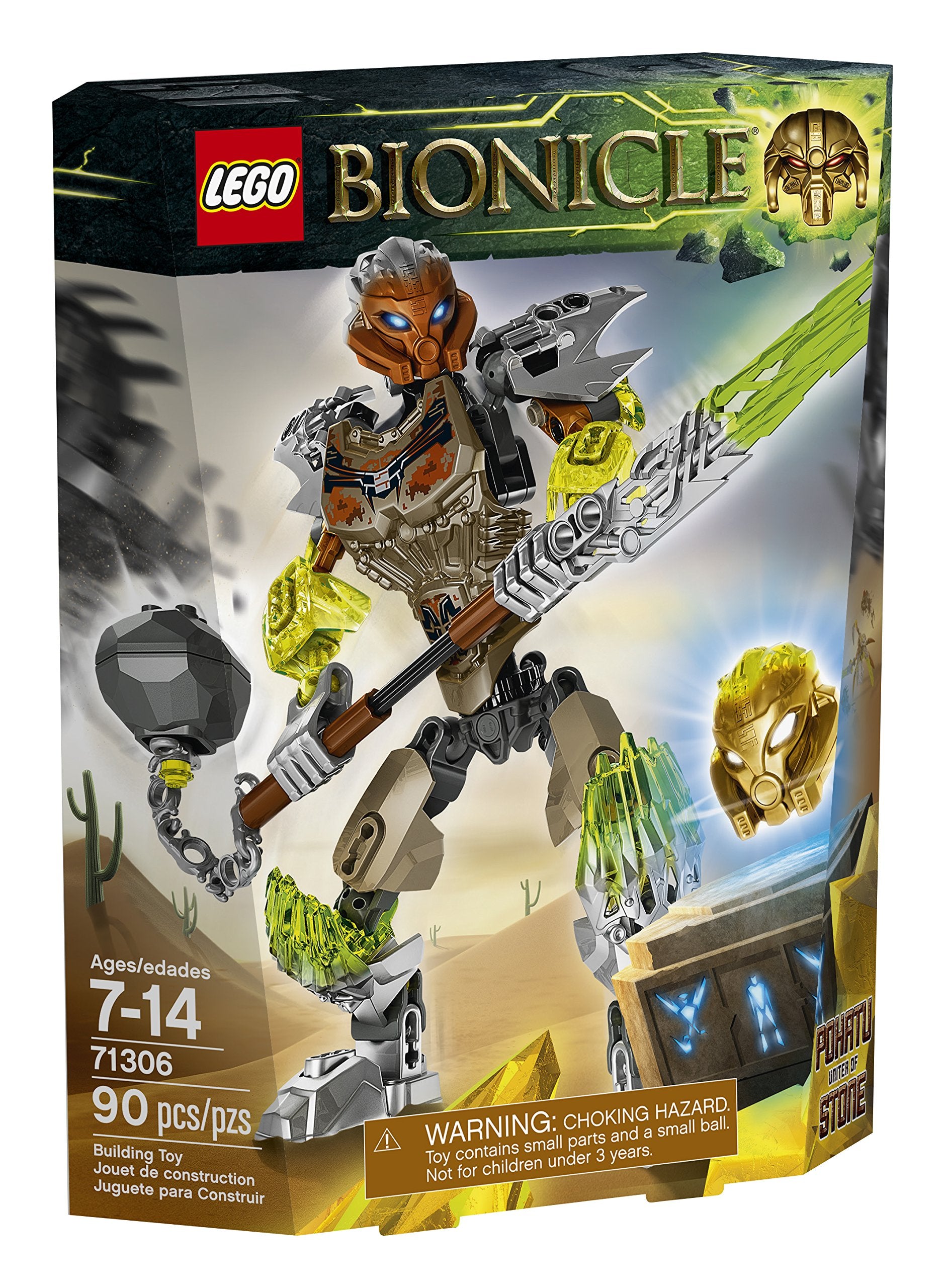 LEGO Bionicle Pohatu Uniter of Stone Building Kit (90 Piece)