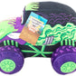 Jay Franco Monster Jam Truckin' Pals Grave Digger Pillow Buddy - Super Soft Polyester Microfiber, 13 inches