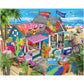 White Mountain 1000 Piece Jigsaw Puzzle Summer Beach Shop, Surf Shack