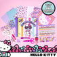 Hello Kitty All-in-One DIY , Design Your Own Scrapbook with Over 250 Essentials, Great Hello Kitty Toys for Weekend Activity, Photo & Keepsake Album
