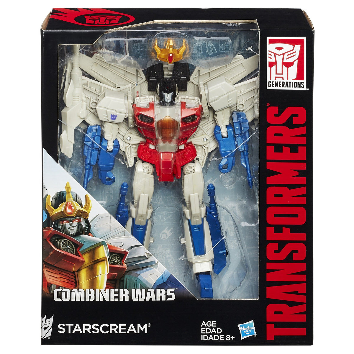 Transformers Generations Leader Class Starscream Figure Action Figure