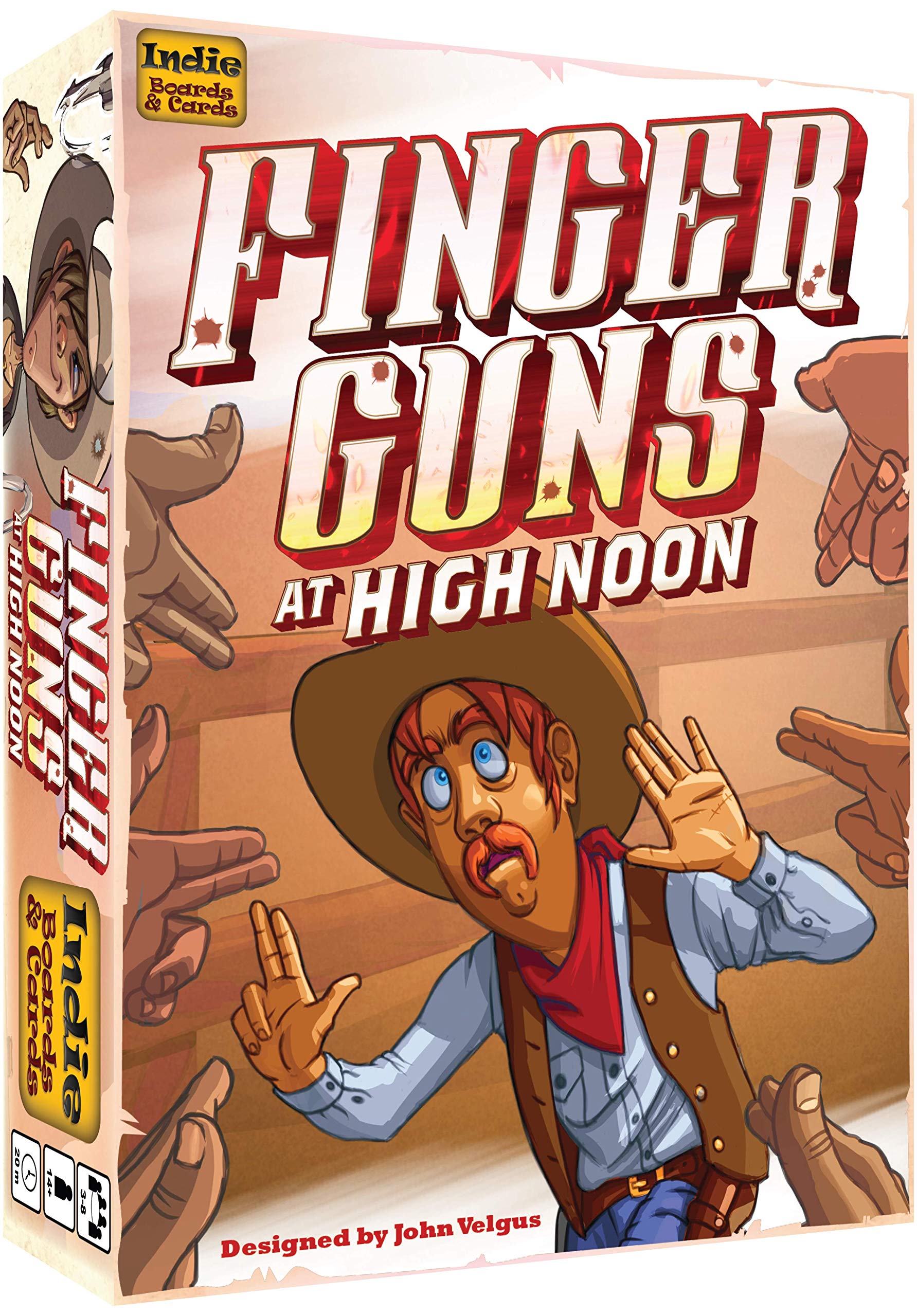 Finger Guns at High Noon by Indie Boards & Cards | Ages 14+ | 3-8 Players