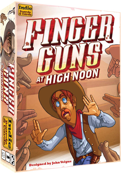 Finger Guns at High Noon by Indie Boards & Cards | Ages 14+ | 3-8 Players