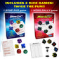 BuddyPal Games Combo Pack Bone-ZAI5 and Word Rally Family Dice Games, Ages 8 and Up