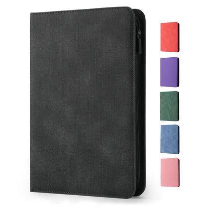 Coolbyl Card Binder 9 Pocket - Premium Card Collection Binder for 360 Cards, Durable Side-Loading Card Album with Zipper, Perfect for TCG, MTG, and