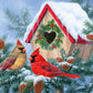 Ceaco - Holiday & Winter - 4 Pack 500 Piece Jigsaw Puzzles for Adults