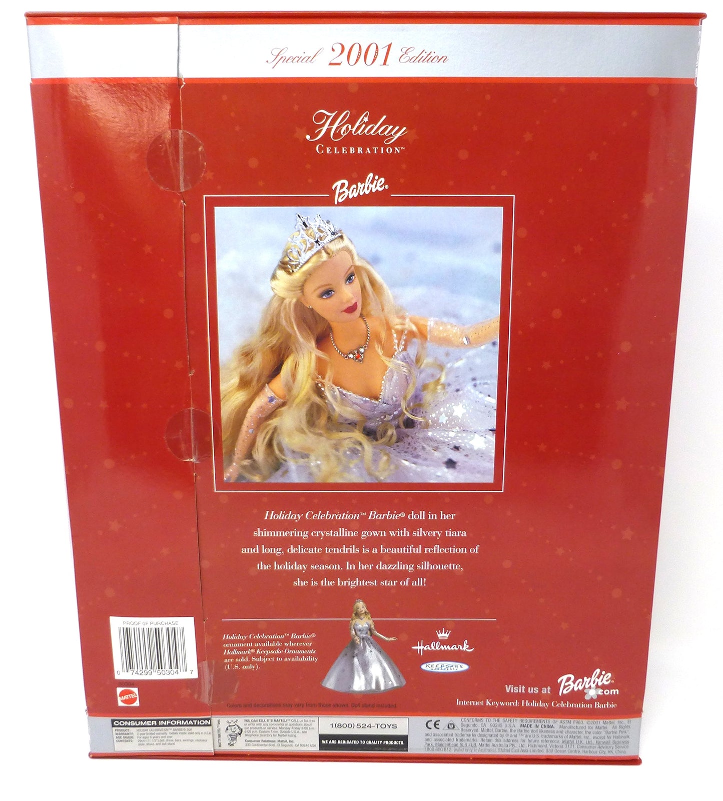 Barbie Holiday Celebration - Special Edition Doll 2001