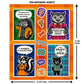 Pawsitive Vibes Woodland Animal Sticker Pack - 108 Cute Stickers with Positive Vibe Messages to Encourage Confidence, Kindness & Positivity! Durable