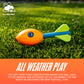 Franklin Sports NERF Vortex Mini Aero Howler Foam Football