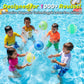 Reusable Water Balloons 6 Pcs Quick-Fill Self-Sealing Pool & Beach Water Toys for Boys Girls Ages 3-12, Outdoor Summer Splash Balls for Backyard Kids