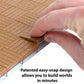 Monster Adventure Terrain- 50pc Wood Plank Tile Expansion Pack- Hand-Painted 1x1 - Tile Set- Amazing Tabletop Terrain in Minute- Customize Your D&D