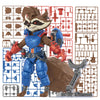 BLOKEES - Marvel Rivals - Rocket Raccoon - Model Kit - Assembly Required - No Tools - No Cutting - No Glue - No Paint - 14+
