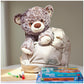 GUND Knuffle 12-Inch Two-Tone Brown Teddy Bear Plush Toy for Ages 0+