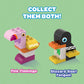 Brickcraft Crayola Blizzard Blast Penguin Brick Building Set, 8 Pieces | Official Licensed Beginner Block Kit for Kids Ages 3+ | Fun DIY Creative Play