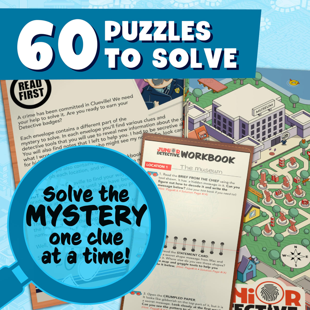 Junior Detective Mysteries Board Game