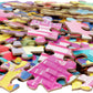 Mattel Games Polly Pocket Mattel Jigsaw Puzzle with 500 Interlocking Pieces & Mini-Poster, Image of 10+ Playsets with Dolls, For Collectors & Kids