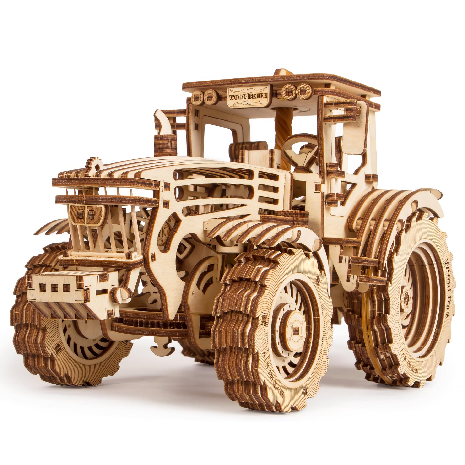 Wood Trick Tractor 3D Wooden Puzzles for Adults to Build