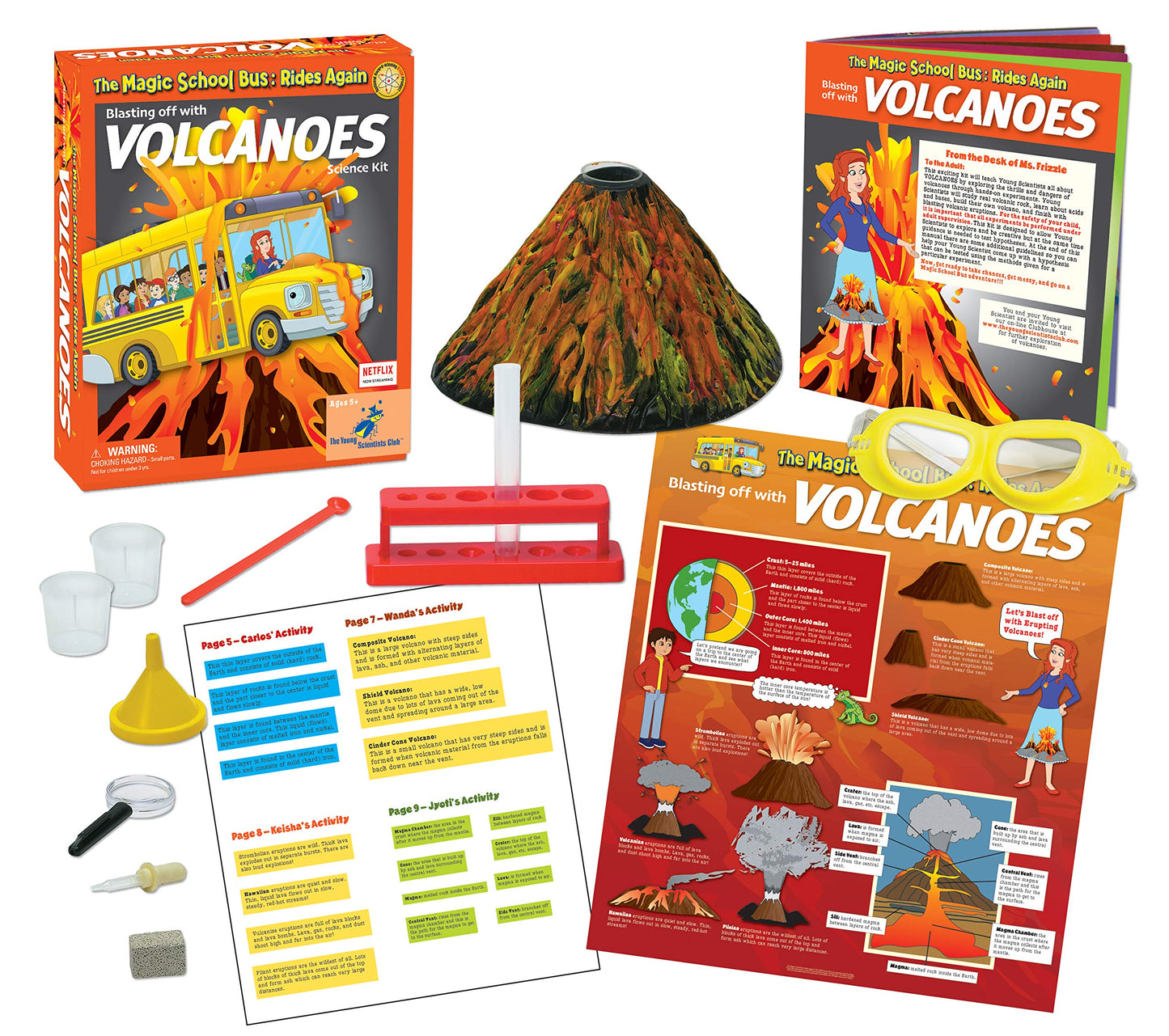 The Magic School Bus: Blasting Off with Erupting Volcanoes