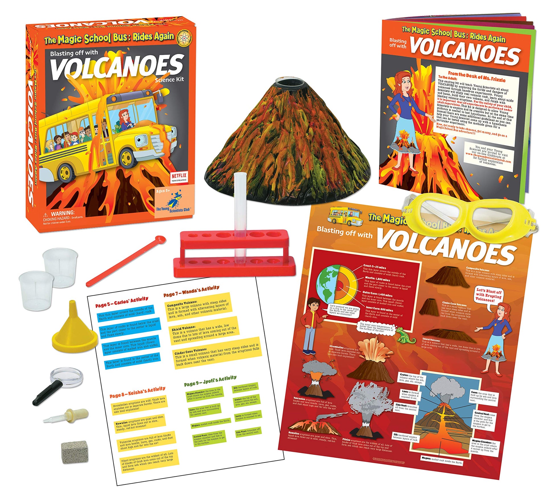 The Magic School Bus: Blasting Off with Erupting Volcanoes