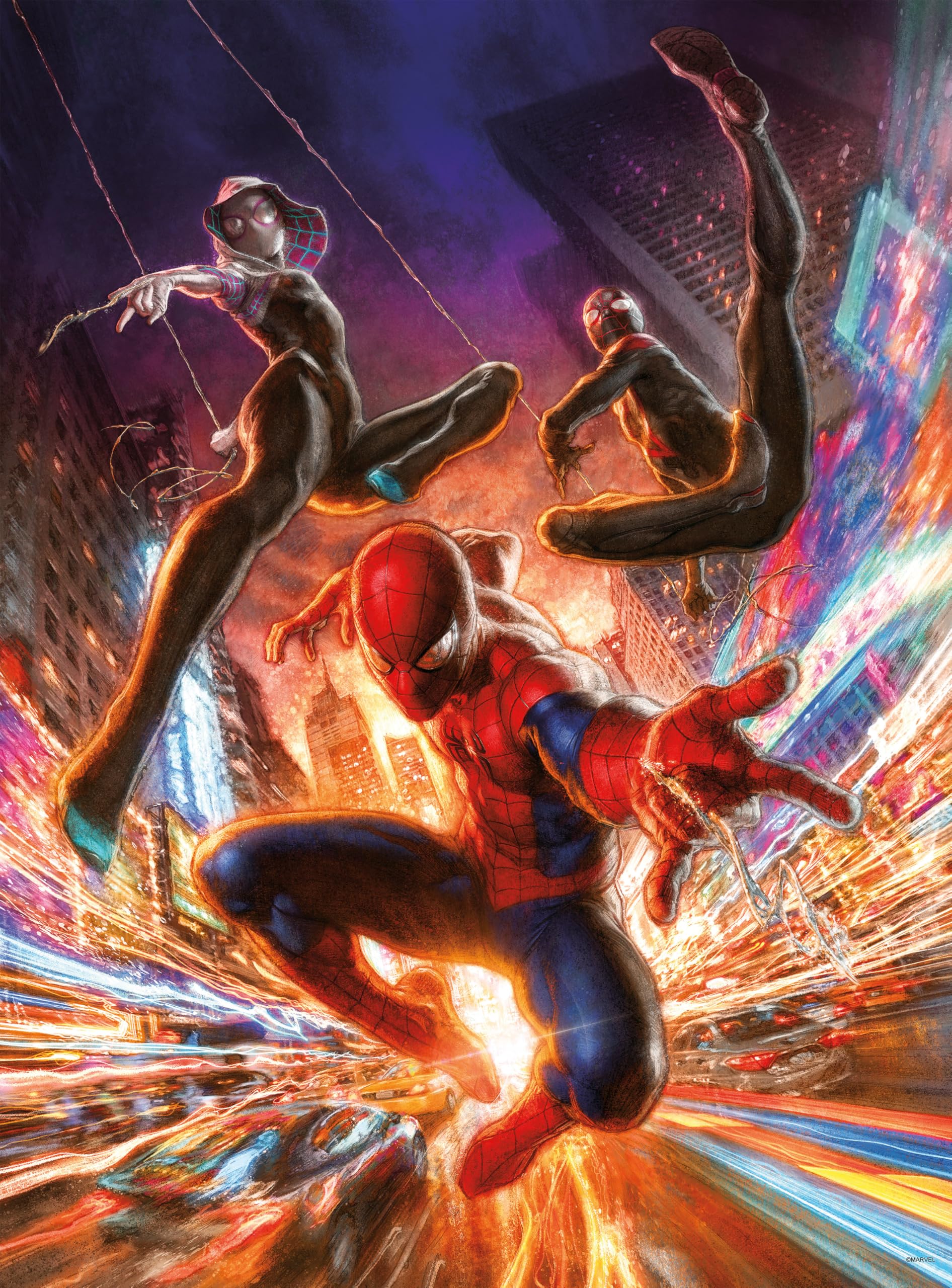 Buffalo Games - Marvel Comics Spider-Man Web-Swinging - 1000 Piece Puzzle