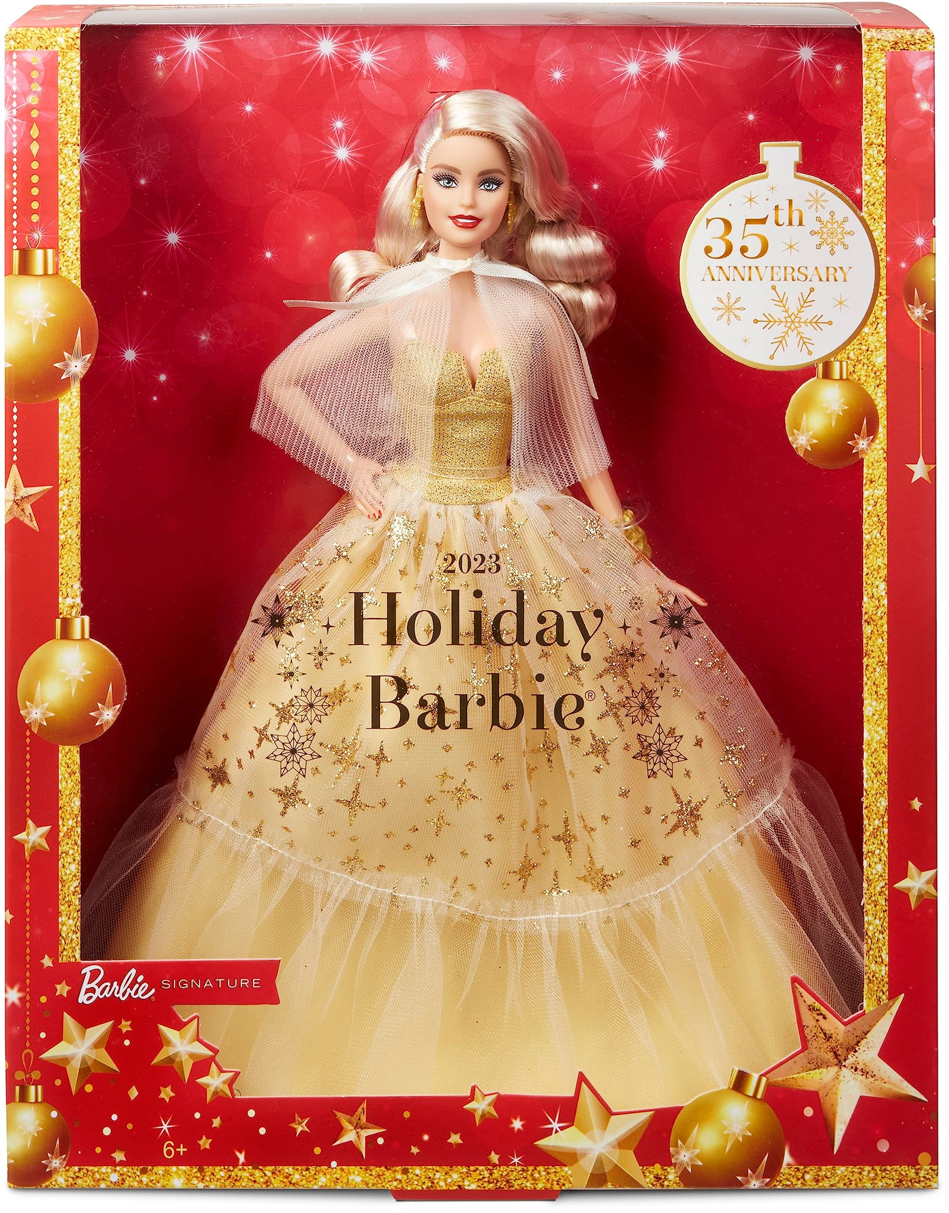 Mattel - 2023 Holiday Doll (Blonde Hair)