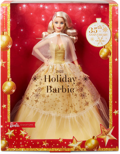 Mattel - 2023 Holiday Doll (Blonde Hair)