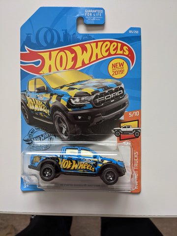 Hot Wheels 2019 HW Hot Trucks '19 Ford Ranger Raptor 185/250, Blue