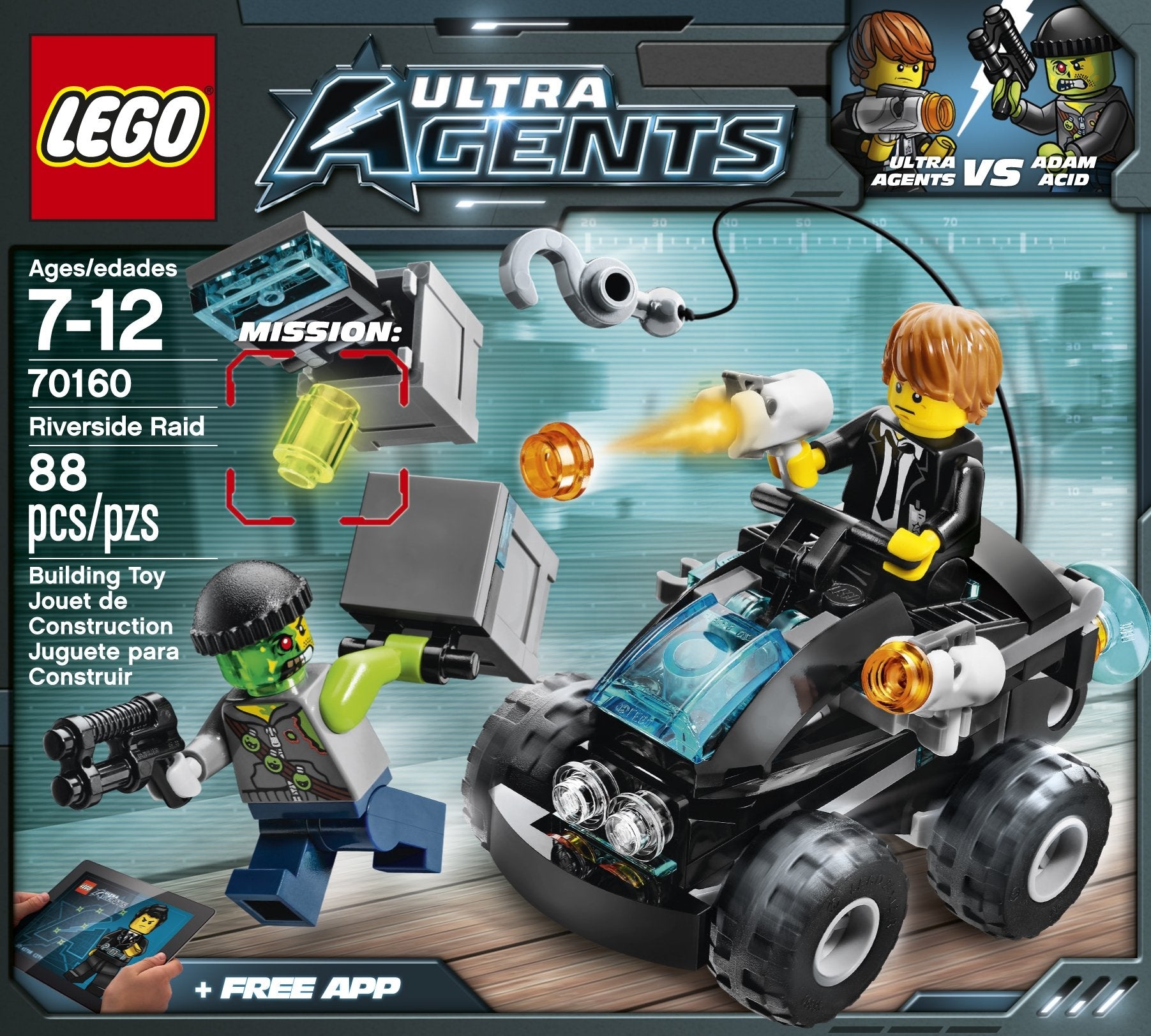 LEGO, Ultra Agents, Riverside Raid (70160)