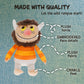 Kids Preferred Where The Wild Things are 4 Piece Plush Set - Max, Moishe, Tzippy, and Bernard Stuffed Animals, Crinkle Feet and Bean Filled Bottom.