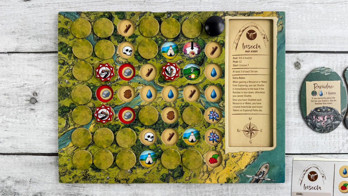 Corps of Discovery: Insecta Expansion - Giant Insect Encounter for the Cooperative Board Game | 1-4 Players