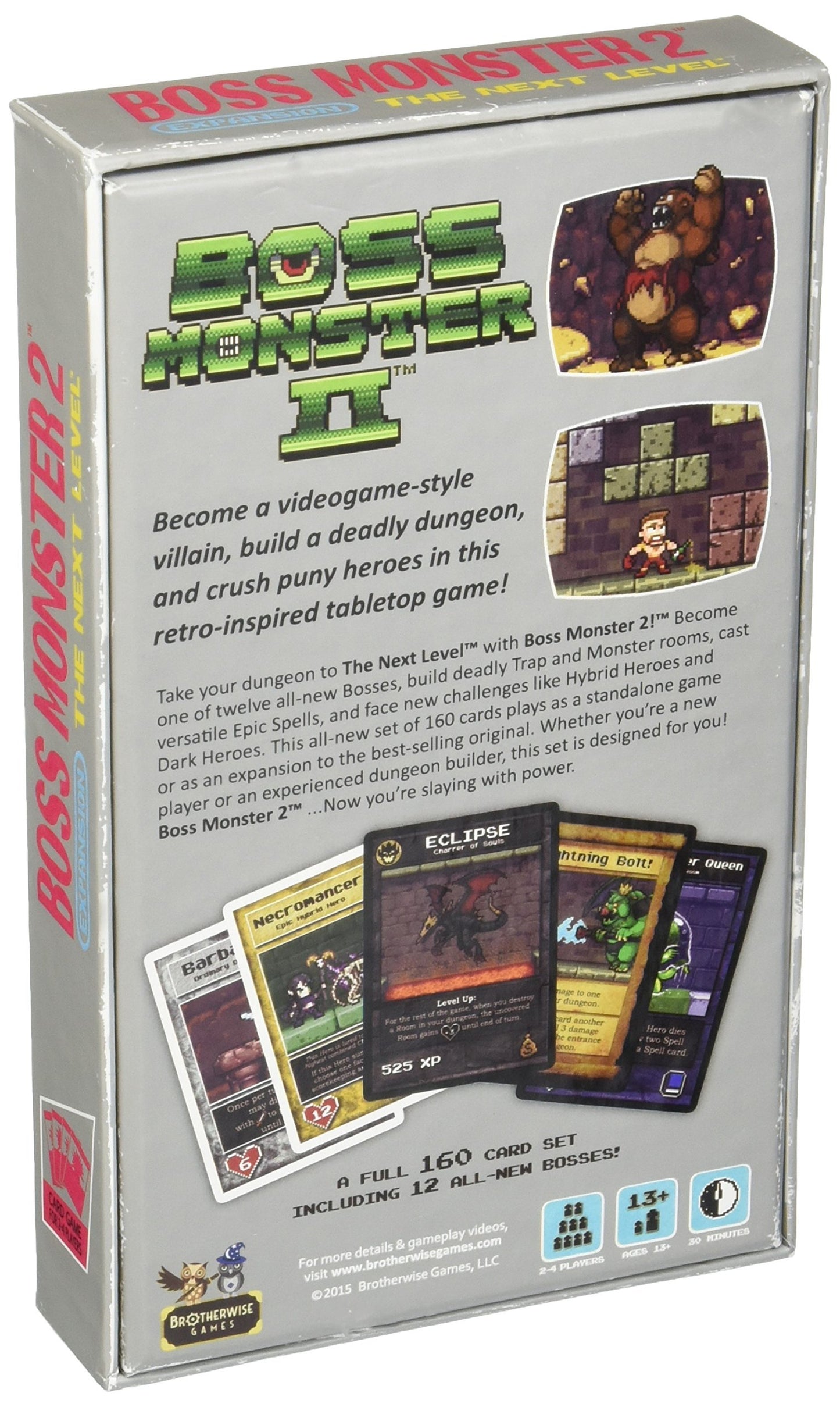 Brotherwise Games Boss Monster 2: The Next Level Card Game | 2-4 Players |