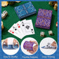 Playing Cards, Plastic Playing Cards Waterproof, Deck of Cards 2 Pack, Large Print Playing Card for Seniors Adults, Premium Poker Cards Set for Beach
