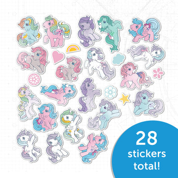 Desert Cactus My Little Pony Sticker - 28 Vinyl Decal Laptop Water Bottle Car Scrapbook Decorations Birthday Favor Party Supplies (2-22)