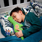 Maison Chic Danny the Dinosaur Tooth Fairy Pillow for Boys - Plush Green Dinosaur with Tooth Pocket for Boys and Girls