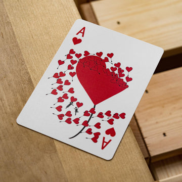 Unique Playing Cards, White Deck of Cards, Cool Pipmen Cards with Free Card Game eBook, Premium Poker Cards, Unique Kids Playing Cards for Children