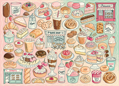 Cobble Hill 500 Piece Puzzle - Treat Yourself - Sample Poster Included
