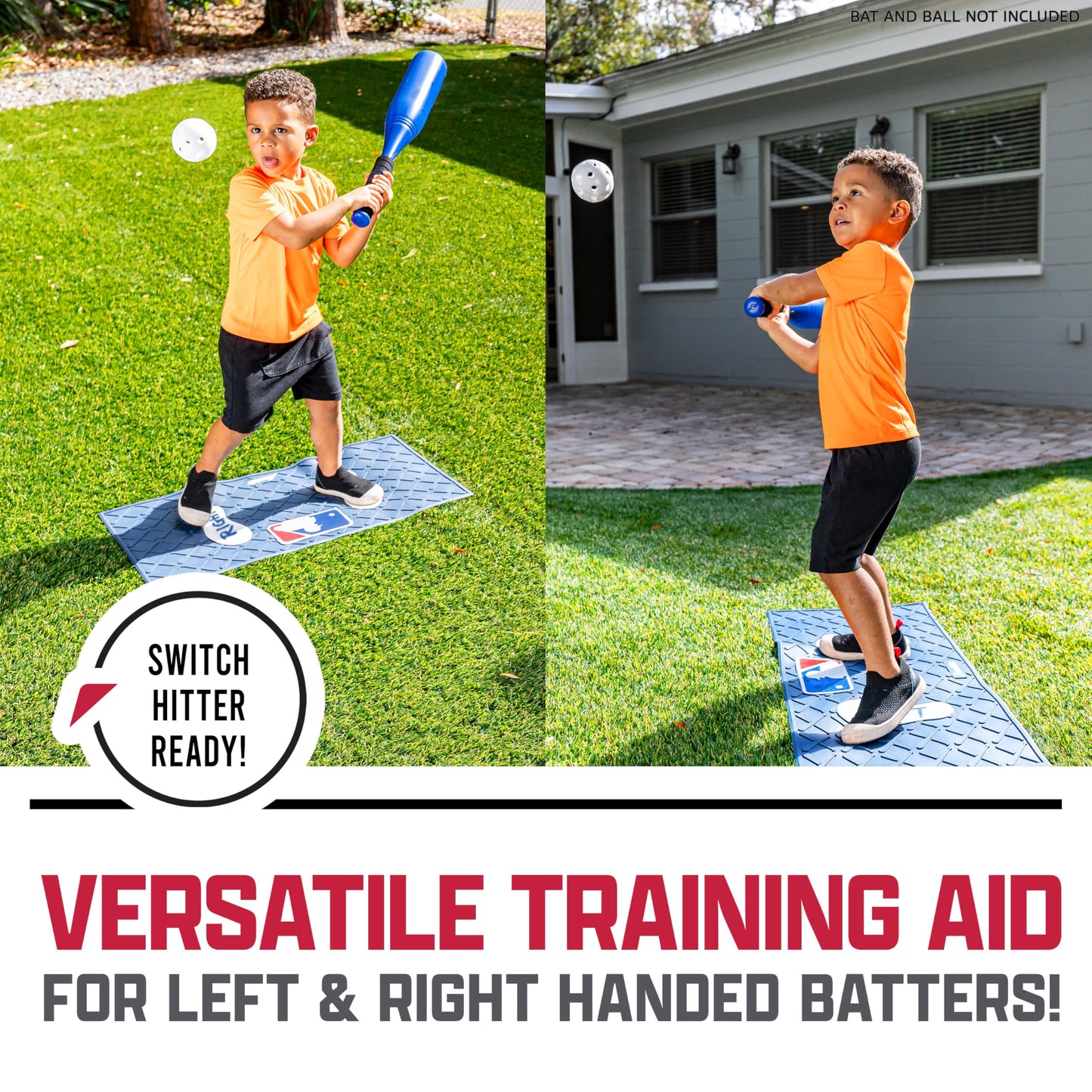 Franklin Sports MLB Learn Your Stance Batter's Box Training Mat