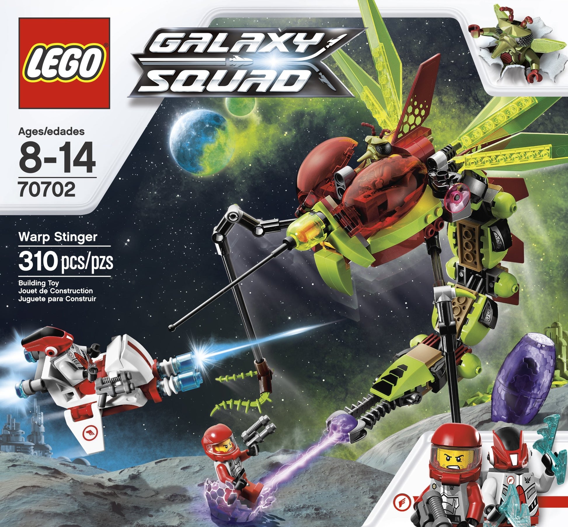 LEGO Galaxy Squad Warp Stinger 70702