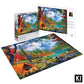 1000 Piece Puzzle for Adults Cameron Gray Landscape Photographer Colorful Camping Jigsaw 27x20