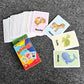 Flash Cards for Toddlers, Educational Learning Set of 144, Body Animal Food Fruit Cards, Ages 3-6, Montessori Preschool Learning Toys for Kindergarten