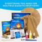 National Geographic Jumbo Volcano Science Kit for Kids Ages 8-12