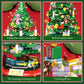 Christmas Tree Building Set for Kids, Christmas Tree 2024 Collectible Holiday Building Block Home Decor with Light, Tabletop for Boys, Girls