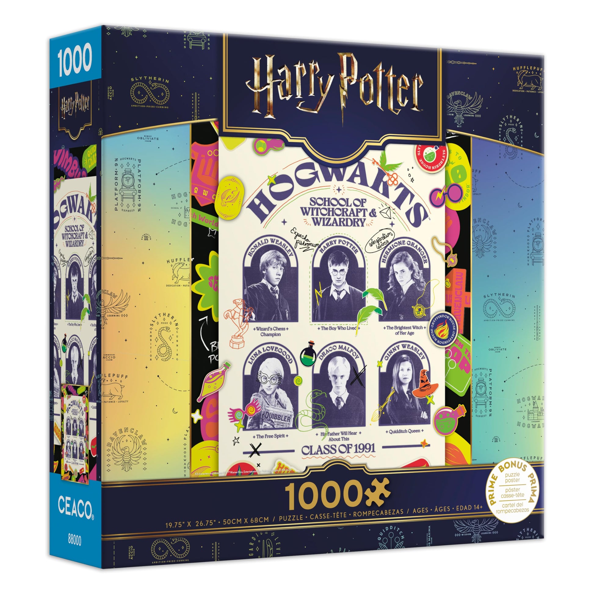 Ceaco - Hogwarts Class of 1991-1000 Piece Jigsaw Puzzle for Adults