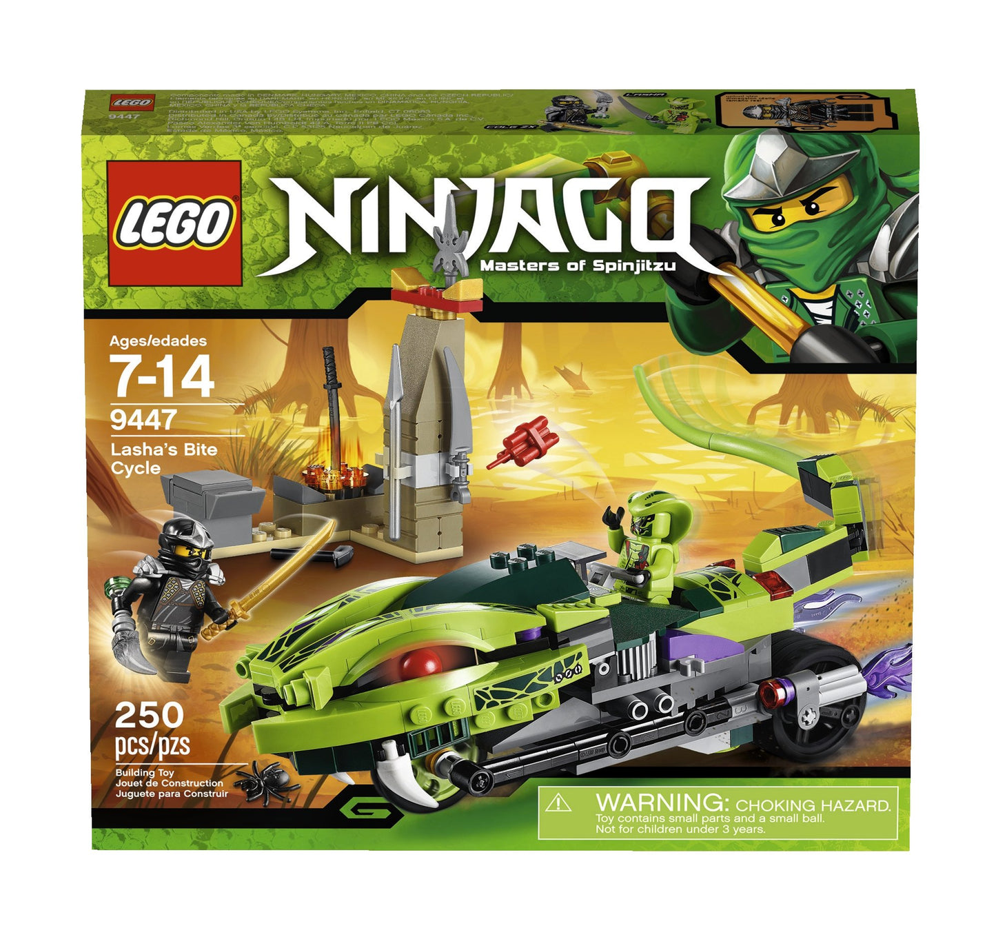 LEGO Ninjago 9447 Lasha’s Bite Cycle