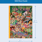 New York Puzzle Company - New Yorker Day at the Zoo - 1000 Piece Jigsaw Puzzle for Family Game Nights by Tibor Gergely