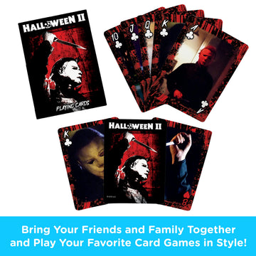 AQUARIUS Halloween 2 Playing Cards - Halloween 2 Themed Deck of Cards for Your Favorite Card Games - Officially Licensed Halloween Merchandise