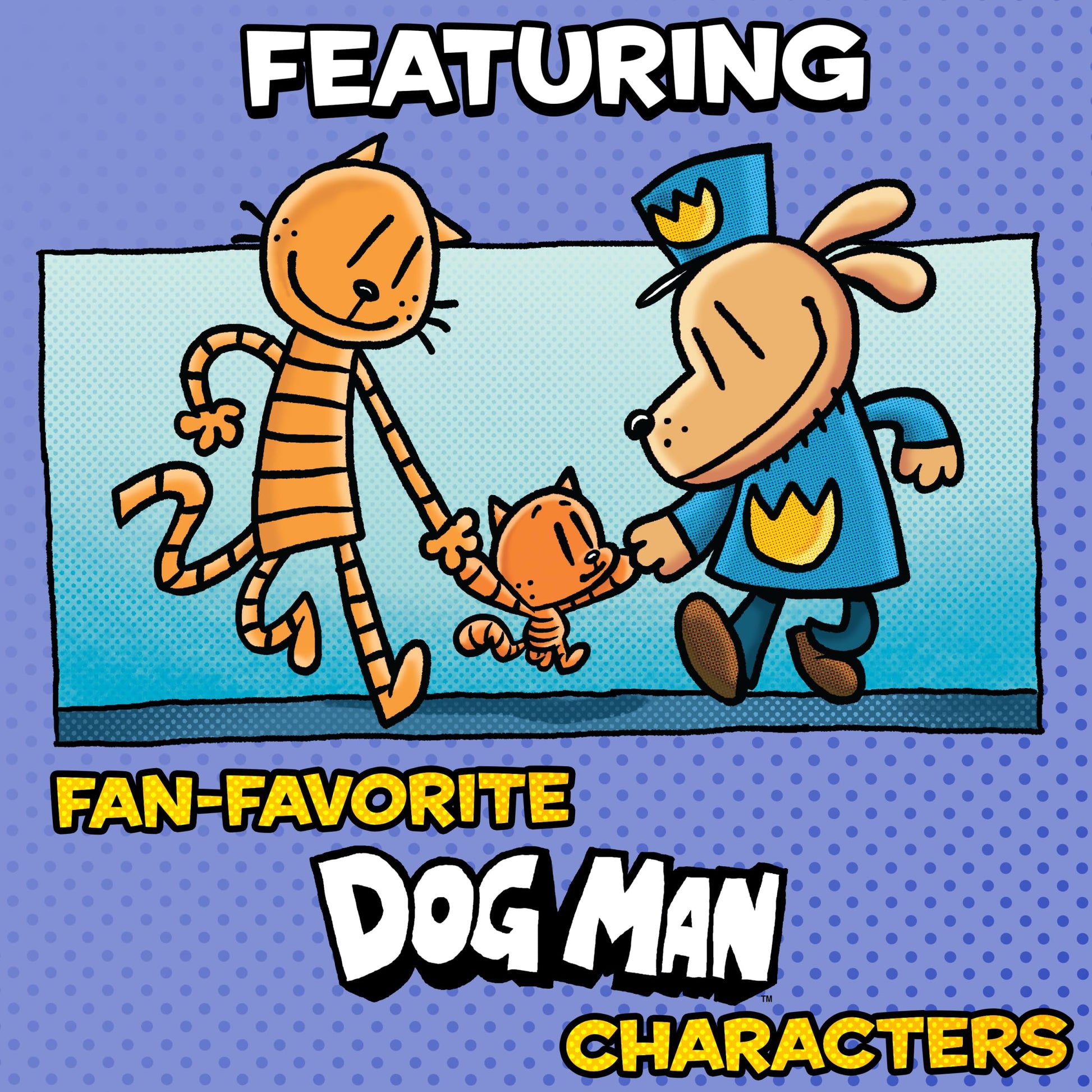 Dog Man 300-Piece Jigsaw Puzzle, Book Cover Art for Kids, Ages 8+